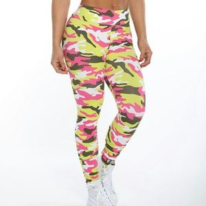 Celestial Bodiez - Tropic Camo Leggings - M